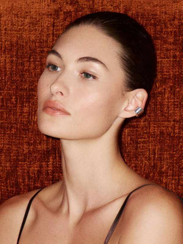 Gertrude Ear Cuff - Silver